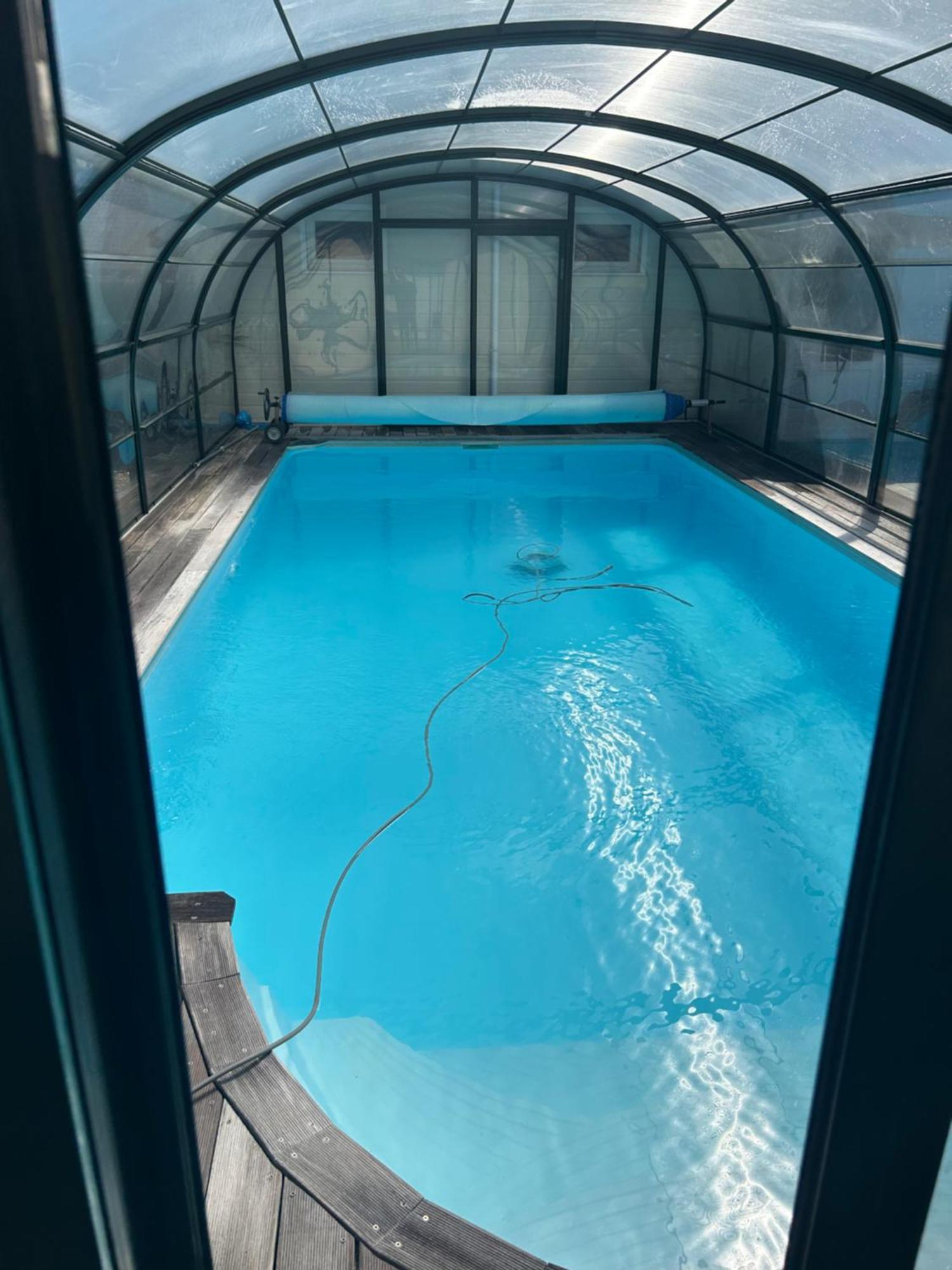 Gite Spa Sauna Piscine Aubin-Saint-Vaast Exterior photo