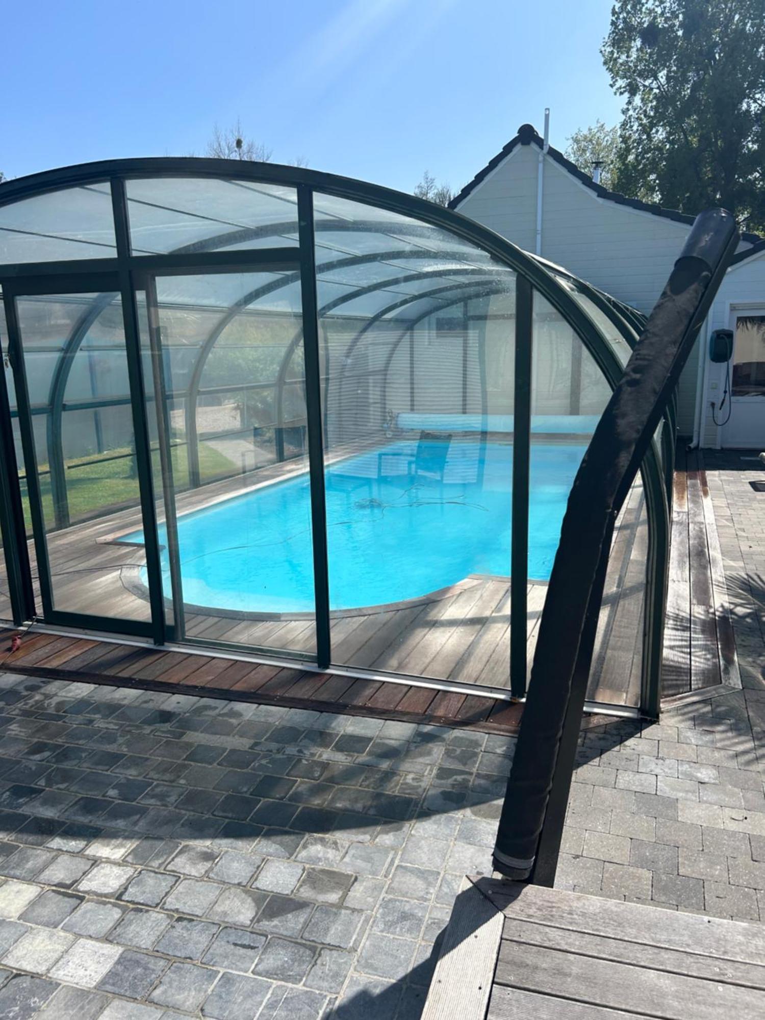 Gite Spa Sauna Piscine Aubin-Saint-Vaast Exterior photo